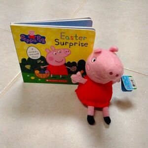 NWT Easter book and stuffed doll